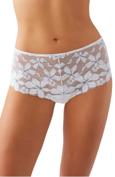 B.tempt'd By Wacoal Feeling Famous Tanga In White
