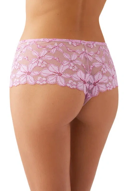 B.tempt'd By Wacoal Feeling Famous Tanga In Purple