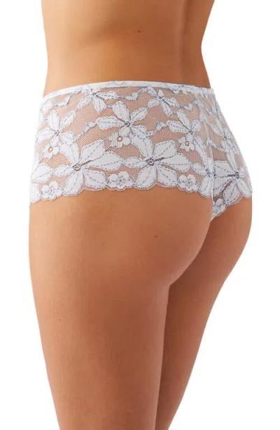 B.tempt'd By Wacoal Feeling Famous Tanga In White