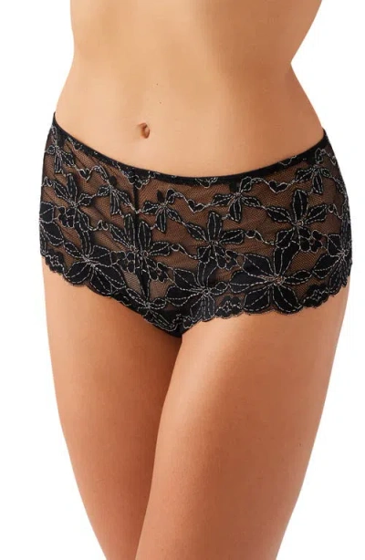 B.tempt'd By Wacoal Feeling Famous Tanga In Black