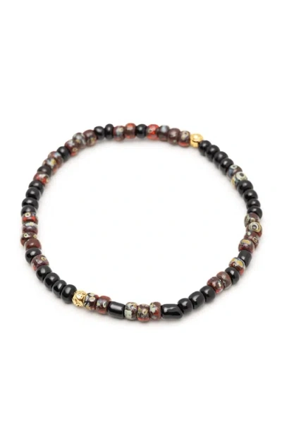 Nialaya Miyuki Beaded Wristband