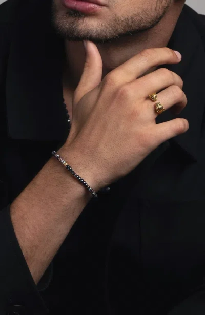 Nialaya Miyuki Beaded Wristband