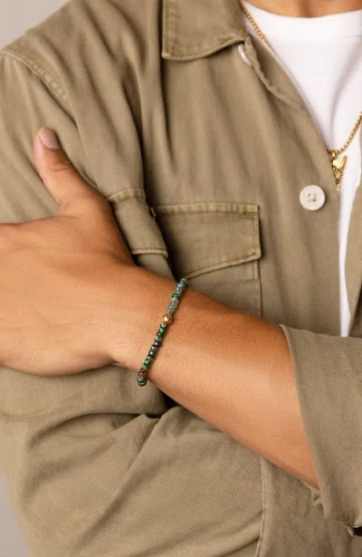 Nialaya Miyuki Beaded Wristband
