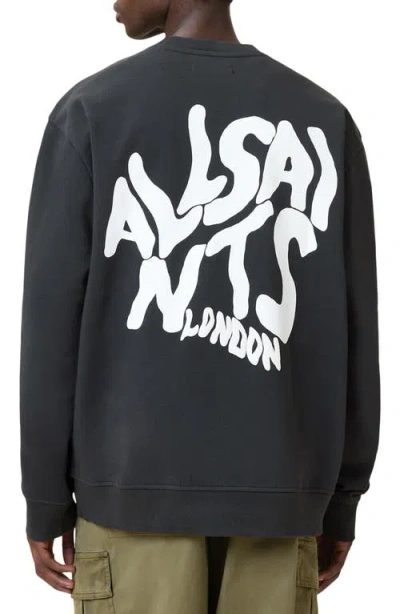 Allsaints Orlando Logo Graphic Sweatshirt