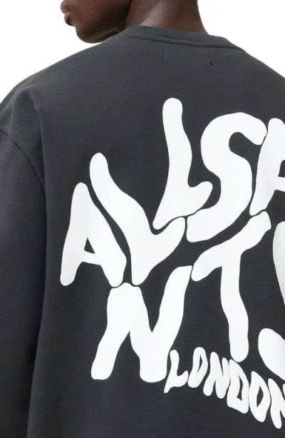 Allsaints Orlando Logo Graphic Sweatshirt
