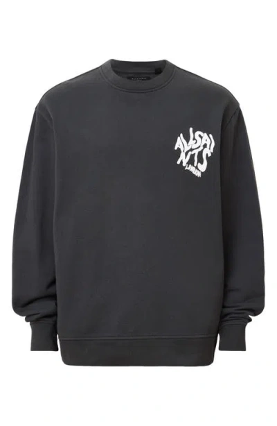 Allsaints Orlando Logo Graphic Sweatshirt