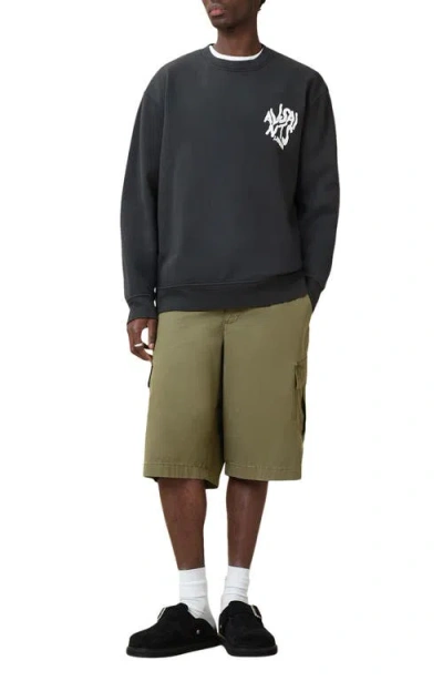 Allsaints Orlando Logo Graphic Sweatshirt