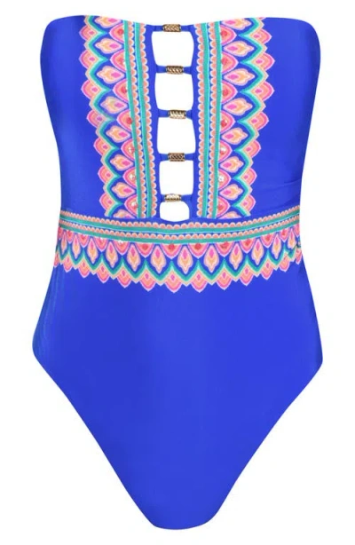 Sunshine 79 Jewel Bandeau One-piece Swimsuit