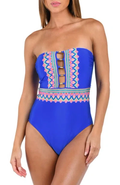 Sunshine 79 Jewel Bandeau One-piece Swimsuit