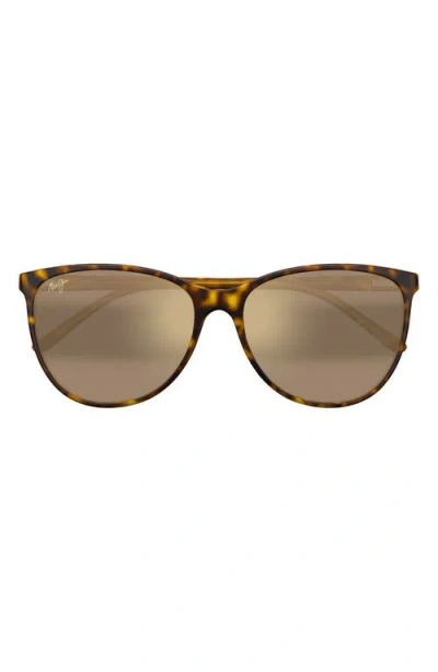 Maui Jim Ocean 57mm Polarizedplus2® Cat Eye Sunglasses