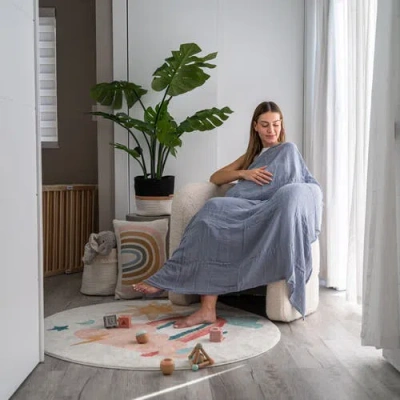Comfy Cubs Muslin Swaddle Blankets, 4 Pack In Multi