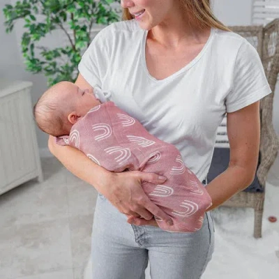 Comfy Cubs Muslin Swaddle Blankets, 4 Pack In Multi