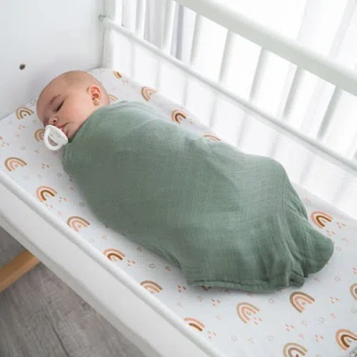 Comfy Cubs Muslin Swaddle Blankets, 4 Pack In Multi