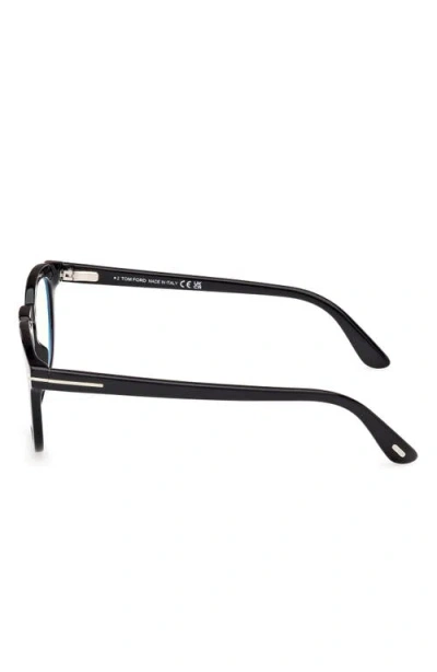 Tom Ford 50mm Small Round Blue Light Blocking Glasses