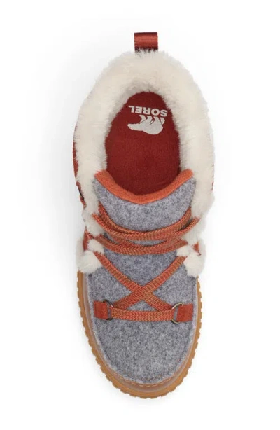 Sorel One Ave™ Alpine Faux Fur Trim Waterproof Boot