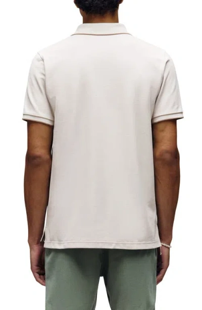 Psycho Bunny Jasper Polo In Neutral