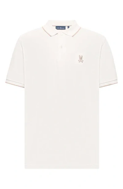 Psycho Bunny Jasper Polo In Neutral
