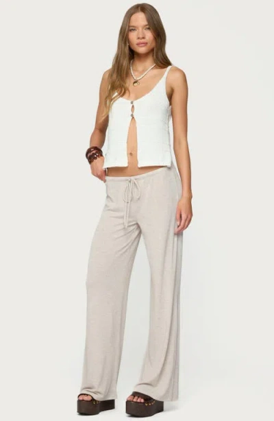 Edikted Camdyn Low Rise Drawstring Lounge Pants