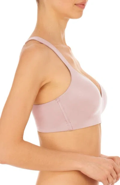 Natori Revelation Wireless Contour Bra In Pink