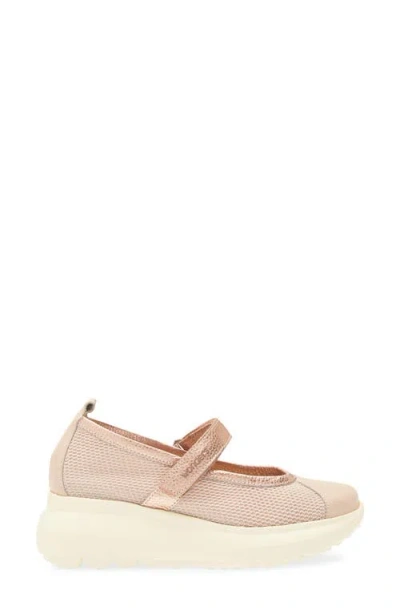 Wonders Mesh & Leather Flat