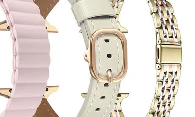 The Posh Tech Set Of 3 Apple Watch® Watchbands