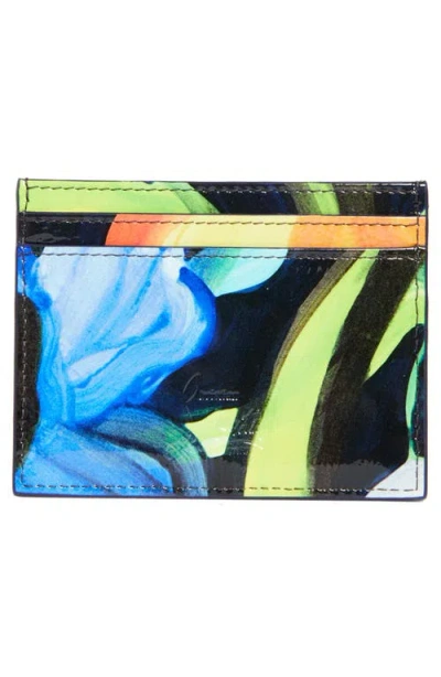 Christian Louboutin Loubi54 Mooncrest Leather Card Case