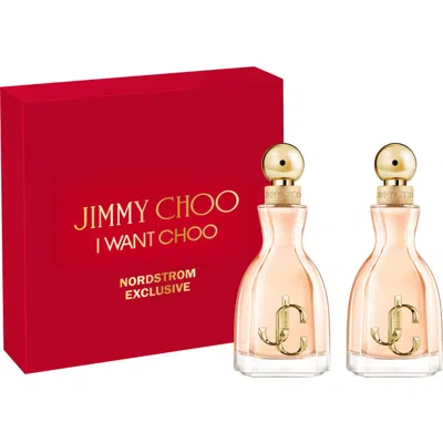 Jimmy Choo I Want Choo Eau De Parfum Set $218 Value