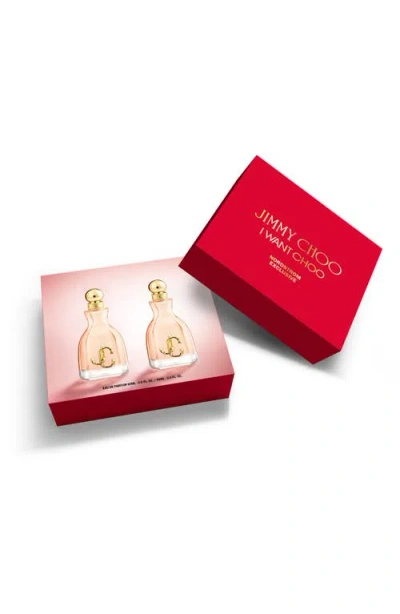 Jimmy Choo I Want Choo Eau De Parfum Set $218 Value