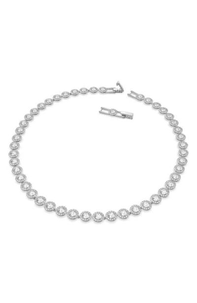Swarovski Una All Around Crystal Necklace, Bracelet & Stud Earrings Set