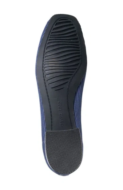 David Tate Union Square Toe Pump In Blue