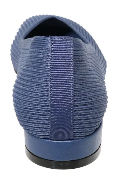 David Tate Union Square Toe Pump In Blue