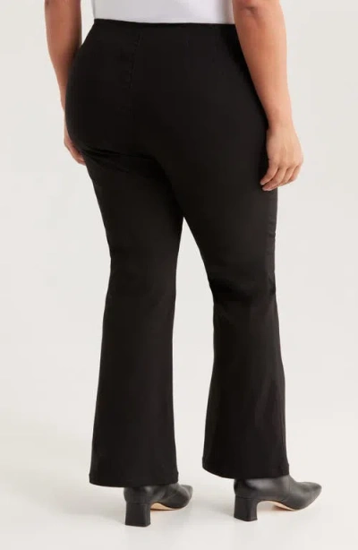 Nic + Zoe Nic+zoe Wonderstretch Bootcut Pants In Black