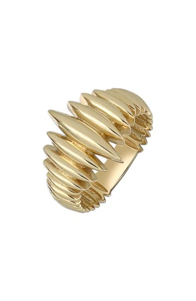 Bony Levy 14k Gold Fluted Trend Ring