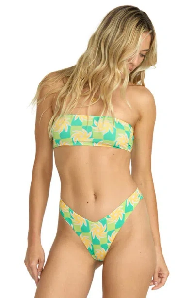 Billabong Trippin' On Sun Hike Bikini Bottoms In Green