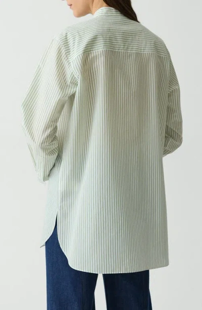 Theory Stripe Tunic Shirt