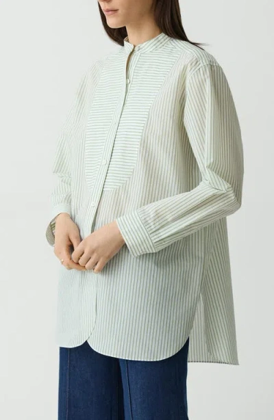 Theory Stripe Tunic Shirt