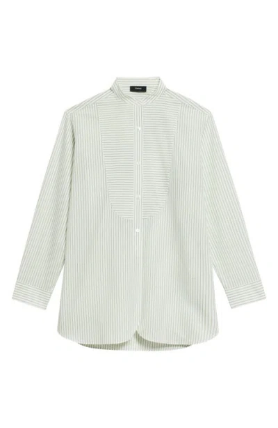 Theory Stripe Tunic Shirt