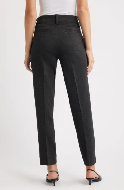 Liverpool Los Angeles Gemma High Waist Ankle Cigarette Ponte Pants In Black