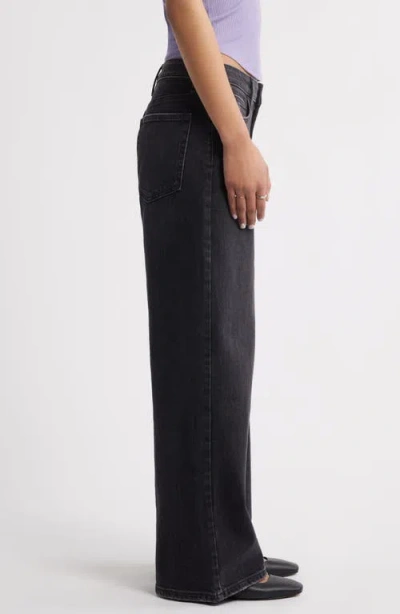 Bp. Low Rise Wide Leg Jeans In Black