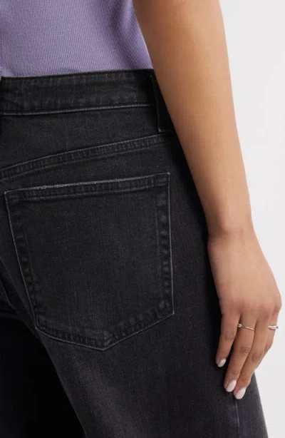 Bp. Low Rise Wide Leg Jeans In Black