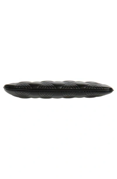 Valentino Garavani Medium Quiltie 67 Quilted Leather Pouch In Black