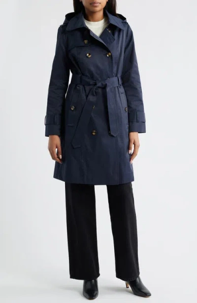London Fog Double Breasted Trench Coat