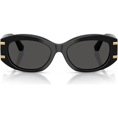 Dolce & Gabbana Dolce&gabbana 55mm Oval Sunglasses