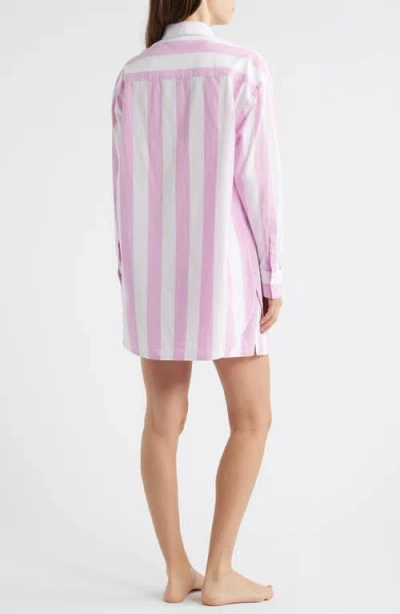 Nordstrom Oversize Stripe Cotton Short Pajamas
