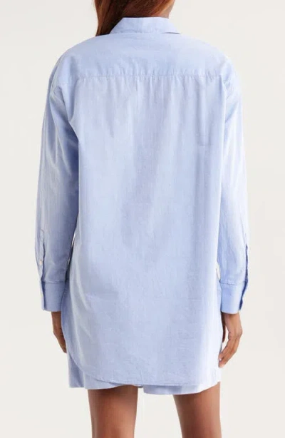 Nordstrom Oversize Stripe Cotton Short Pajamas
