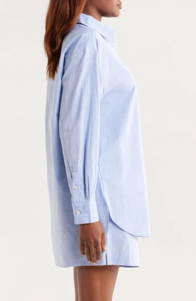 Nordstrom Oversize Stripe Cotton Short Pajamas