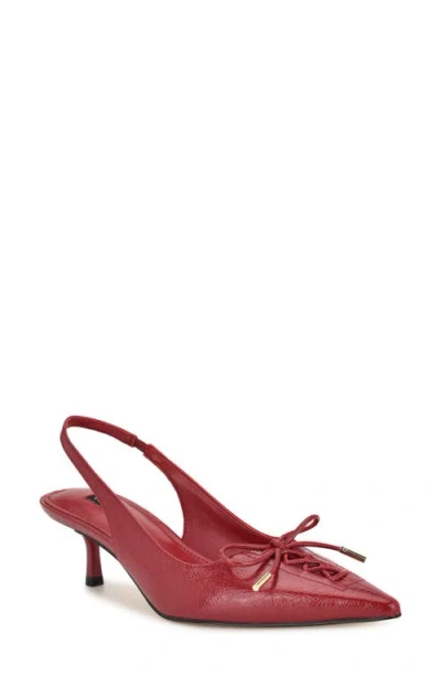 Nine West Anora Slingback Pointed Toe Pump