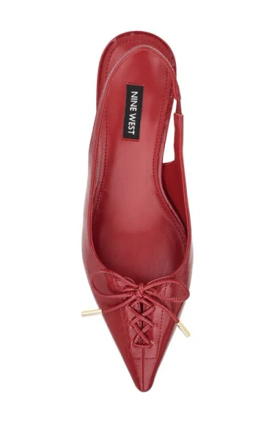 Nine West Anora Slingback Pointed Toe Pump