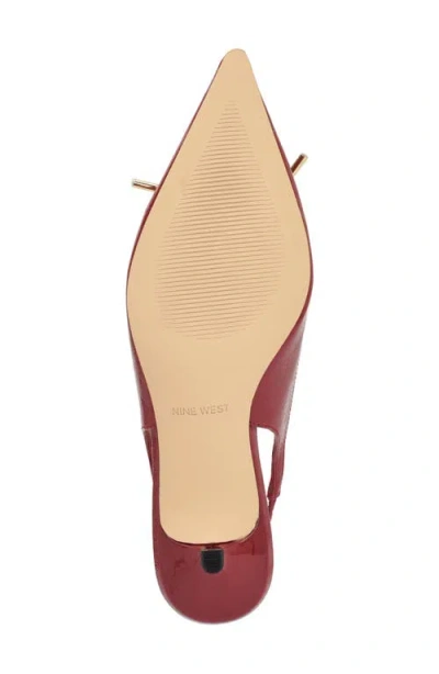 Nine West Anora Slingback Pointed Toe Pump