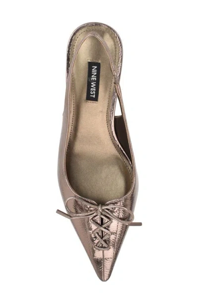 Nine West Anora Slingback Pointed Toe Pump